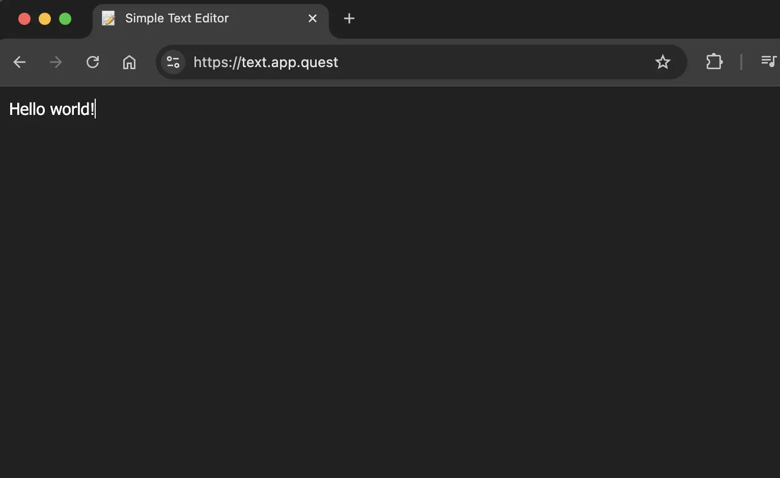 A Chrome tab that has been restored after a crash